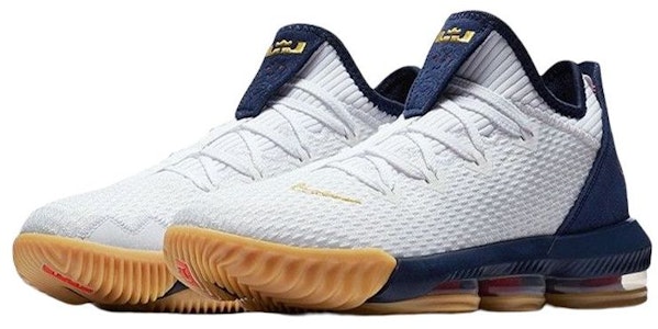 Nike LeBron 16 Low EP 'Dream Team' Sepatu Basket CI2669-101 Lookbook Nike LeBron 16 Low EP 'Dream Team' Sepatu Basket CI2669-101