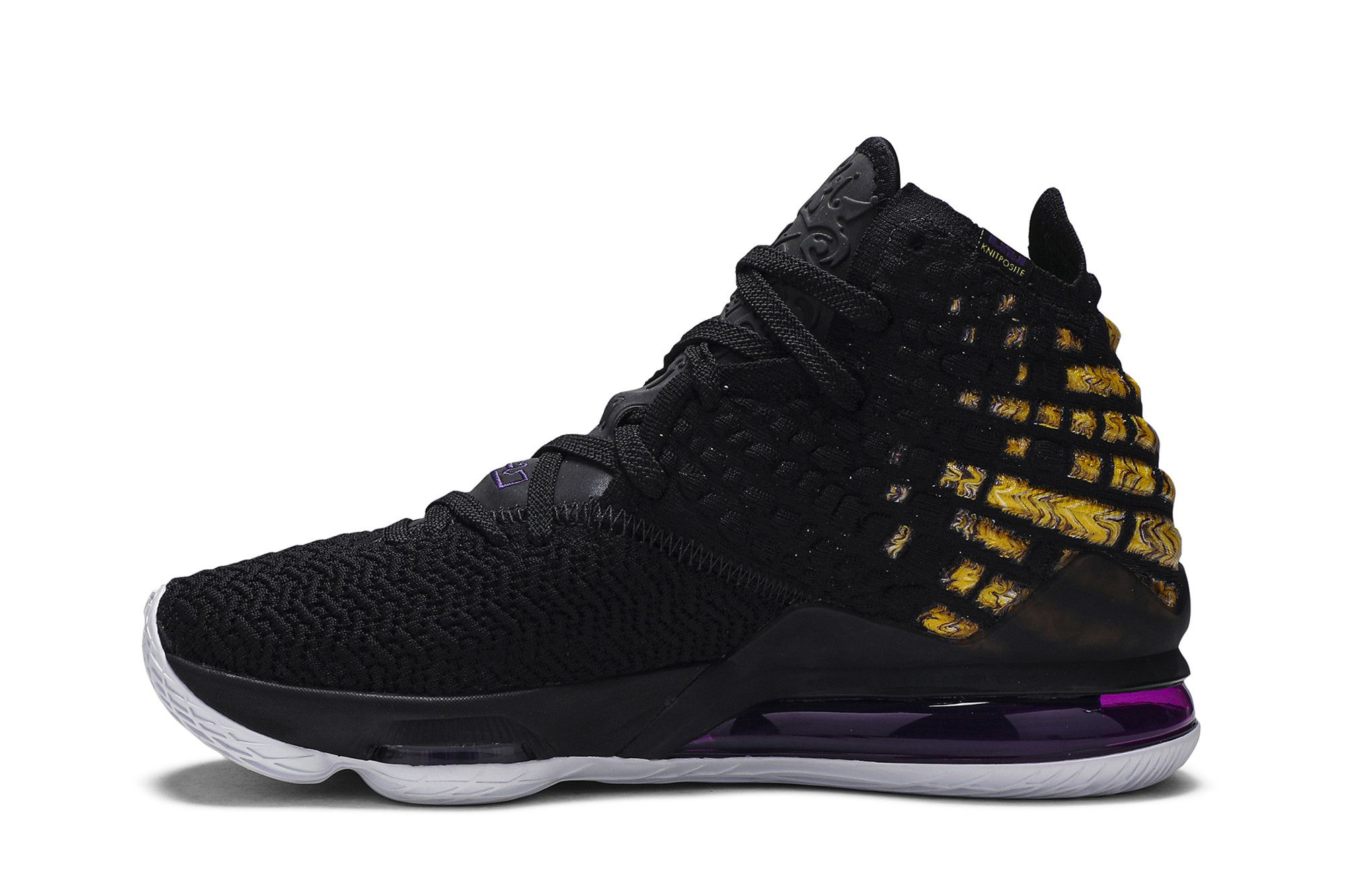 Shop Nike 籃球 LeBron XVII 黑紫 實戰籃球鞋