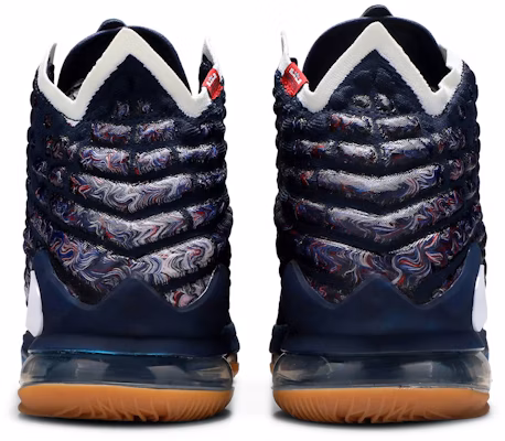 Nike LeBron 17 'UConn' CD5056-400 Details for Nike LeBron 17 'UConn' CD5056-400