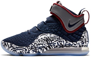 Nike LeBron 17 EP 'LeBron 4 Cold Blue Graffiti' CT6052-400 Nike LeBron 17 EP 'LeBron 4 Cold Blue Graffiti' CT6052-400