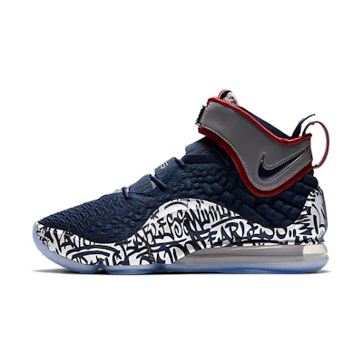 Nike LeBron 17 EP 'LeBron 4 Cold Blue Graffiti'