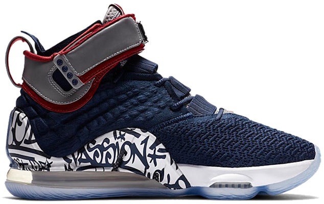 耐克勒布朗17 EP '冷蓝涂鸦 LeBron 4' CT6052-400 Order 耐克勒布朗17 EP '冷蓝涂鸦 LeBron 4' CT6052-400