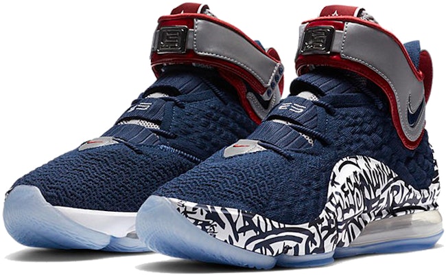 耐克勒布朗17 EP '冷蓝涂鸦 LeBron 4' CT6052-400 Lookbook 耐克勒布朗17 EP '冷蓝涂鸦 LeBron 4' CT6052-400