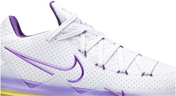 나이키 레브론 17 로우 "레이커스" CD5007-102 Order 나이키 레브론 17 로우 "레이커스" CD5007-102