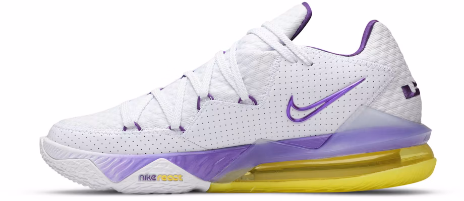 나이키 레브론 17 로우 "레이커스" CD5007-102 Lookbook 나이키 레브론 17 로우 "레이커스" CD5007-102