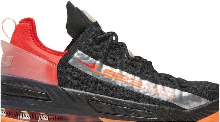 (Sekolah Rendah) Nike LeBron 18 'Hitam Crimson Volt' CW2760-009 Order (Sekolah Rendah) Nike LeBron 18 'Hitam Crimson Volt' CW2760-009