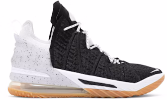 Nike LeBron 18 'Black White Gum' CQ9283-007 Nike LeBron 18 'Black White Gum' CQ9283-007