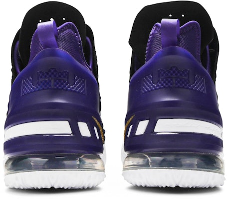 Nike LeBron 18 'Lakers' CQ9283-004 Details for Nike LeBron 18 'Lakers' CQ9283-004