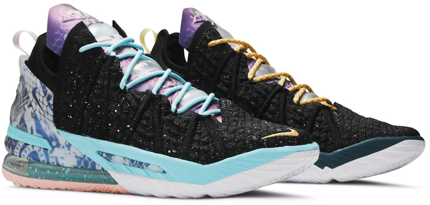Nike Lebron 18 反射 中筒 籃球鞋 男女皆宜 黑紫 國外版 Cheap Nike Lebron 18 反射 中筒 籃球鞋 男女皆宜 黑紫 國外版