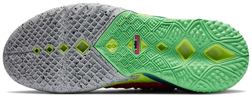 Nike Lebron 18 夜間洛杉磯 減震防滑 低筒實戰籃球鞋 男款 粉黃藍 Details for Nike Lebron 18 夜間洛杉磯 減震防滑 低筒實戰籃球鞋 男款 粉黃藍