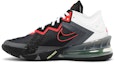 Lookbook Nike LeBron 18 Low 'Greedy' Lelaki Wanita Kasut Sukan CV7564-100/CV7562-100