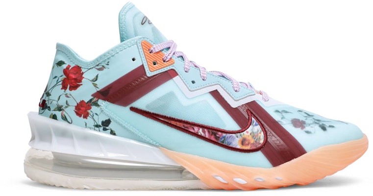 レブロン18 LOW "ミミ プランジ ドーターズフローラル" CV7562-400/CV7564-400 Buy レブロン18 LOW "ミミ プランジ ドーターズフローラル" CV7562-400/CV7564-400