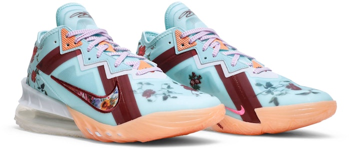 耐吉 LeBron 18 Low 'Mimi Plange Daughters Floral' CV7562-400/CV7564-400 Cheap 耐吉 LeBron 18 Low 'Mimi Plange Daughters Floral' CV7562-400/CV7564-400