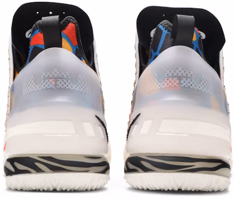 Nike Lebron 18 Cetakan Pelbagai Haiwan CW3156-900 Details for Nike Lebron 18 Cetakan Pelbagai Haiwan CW3156-900