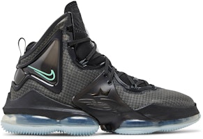 Nike LeBron 19 'Black Aqua' DC9340-003 Nike LeBron 19 'Black Aqua' DC9340-003