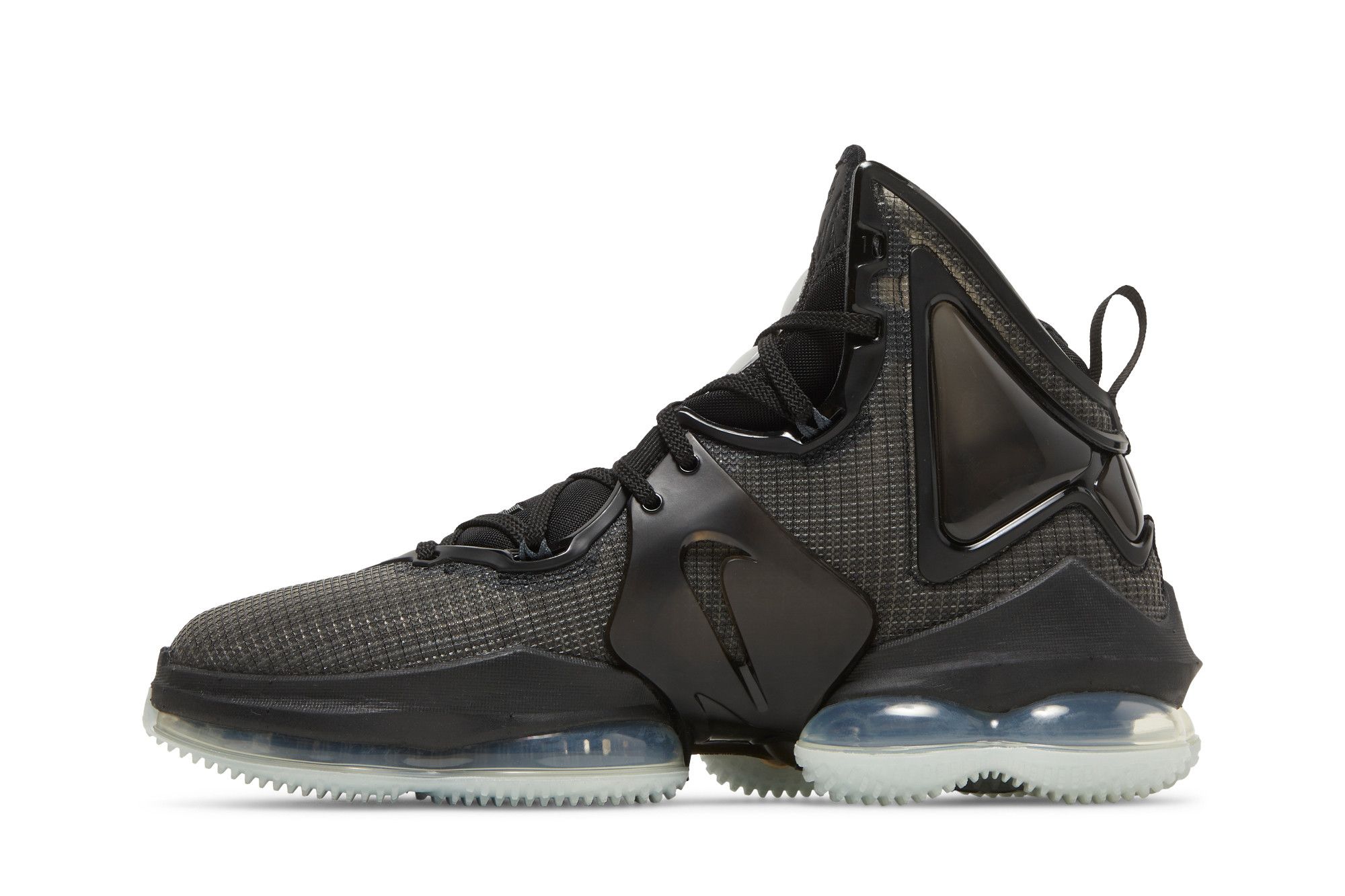 Shop Nike LeBron 19 ''Schwarz Grün Glow'' CZ0203-003