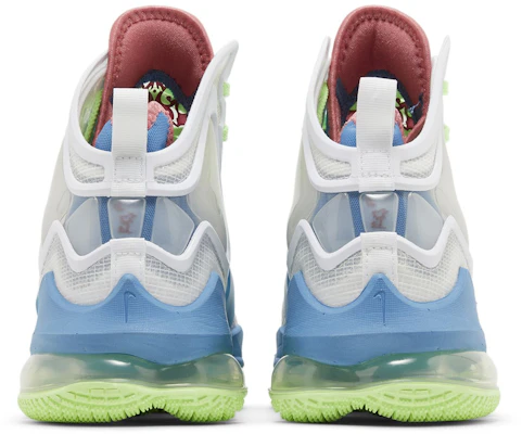 Nike LeBron 19 Blau Gelb Dutch Blue Lime Glow DC9339-400/DC9341-400 Details for Nike LeBron 19 Blau Gelb Dutch Blue Lime Glow DC9339-400/DC9341-400