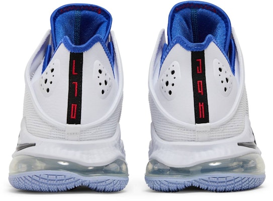 Nike LeBron 19 Low 'Black Toe' Zapatillas Negras Punta Blanca DH1270-100 Details for Nike LeBron 19 Low 'Black Toe' Zapatillas Negras Punta Blanca DH1270-100