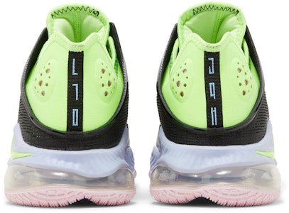 Nike LeBron 19 Low 'Verde Fantasma' DO9829-001 Details for Nike LeBron 19 Low 'Verde Fantasma' DO9829-001