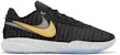 Nike LeBron 20 'Hitam Emas Metalik' DJ5422-003