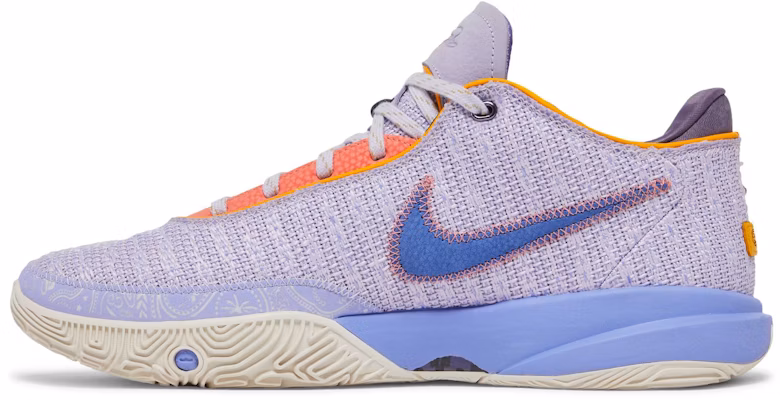 Nike LeBron 20 'Purple And Gold' DJ5422-500/DJ5423-500 Lookbook Nike LeBron 20 'Purple And Gold' DJ5422-500/DJ5423-500