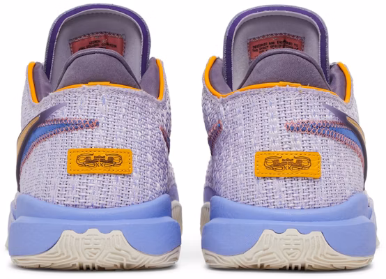 Nike LeBron 20 'Purple And Gold' DJ5422-500/DJ5423-500 Details for Nike LeBron 20 'Purple And Gold' DJ5422-500/DJ5423-500
