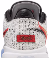 Sizing Nike LeBron 20 緩震防滑耐磨 低筒 籃球鞋 男女款 灰紅色