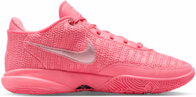 Shop Nike LeBron 20 EP 粉紅凝視/金屬銀/粉紅凝視 DJ5422-600