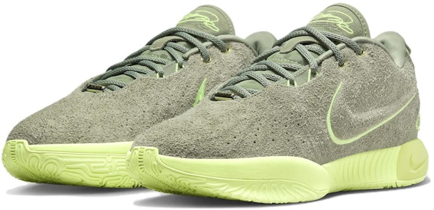 Nike Lebron 21 舒適閒適 防滑耐磨 低筒 生活休閒鞋 男款 綠色 Lookbook Nike Lebron 21 舒適閒適 防滑耐磨 低筒 生活休閒鞋 男款 綠色