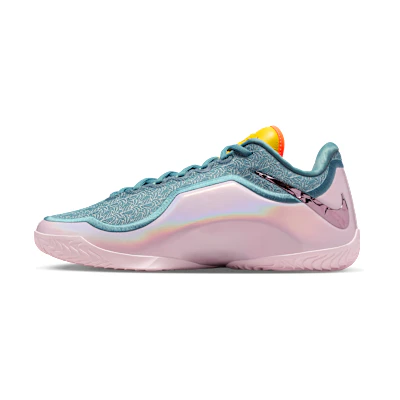 Nike LeBron 23 'Miami Twice' Sneakers Smoky Blue/Lightning/Total Orange/Multicolor
