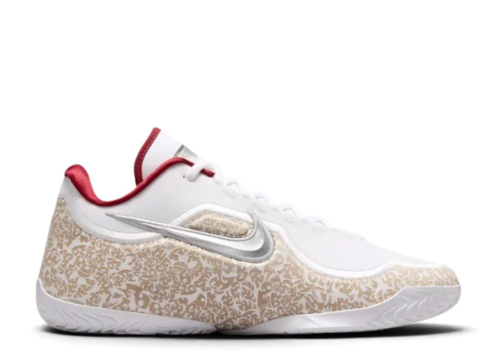 Nike Lebron 23 Laser PE 'White Metallic Silver Team Red' IM5125-100