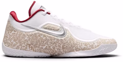 Nike Lebron 23 Laser PE 'White Metallic Silver Team Red' IM5125-100