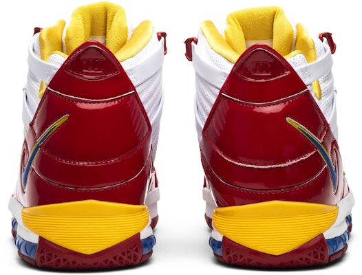 Nike LeBron 3 'Superman Red' 2019 AO2434-100 Details for Nike LeBron 3 'Superman Red' 2019 AO2434-100