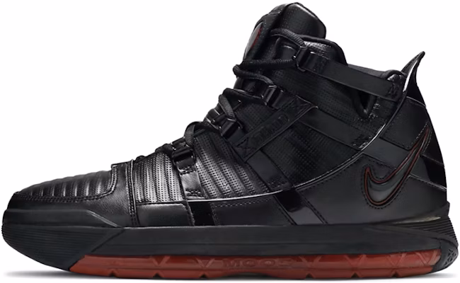 Nike Lebron 3 Black 'Black Metallic Silver University Red' D09354-001 Buy Nike Lebron 3 Black 'Black Metallic Silver University Red' D09354-001