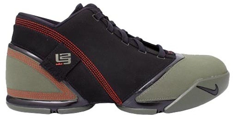 Nike LeBron 5 Black Army Olive 317253-031