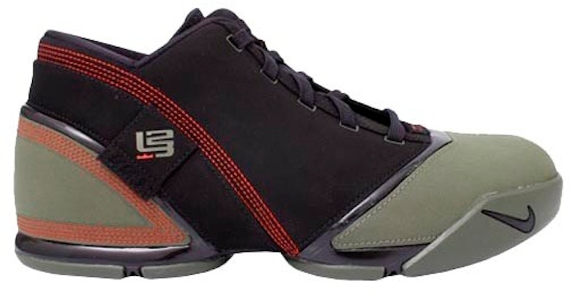 Nike LeBron 5 Black Army Olive 317253-031