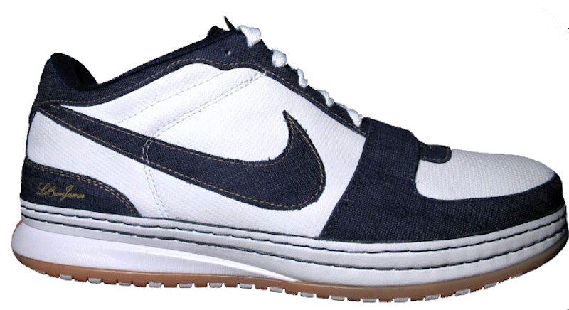 Nike LeBron 6 Low White Midnight Navy 354696-141