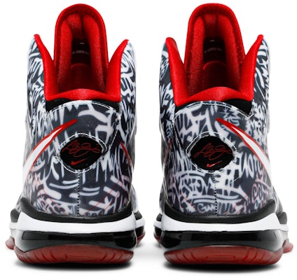 Nike LeBron 8 'Graffiti' DD8306-001 Details for Nike LeBron 8 'Graffiti' DD8306-001