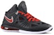 Nike LeBron 8 P.S. 'Hitam Merah Putih' 441946-001