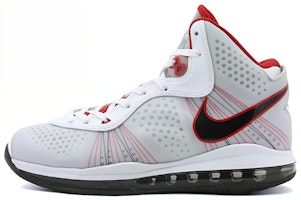 Nike Lebron 8 V/2 'Home' 429676-100 Nike Lebron 8 V/2 'Home' 429676-100