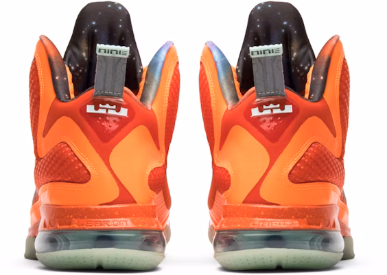Nike LeBron 9 'Big Bang' 2012 520811-800 Details for Nike LeBron 9 'Big Bang' 2012 520811-800