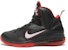 Nike LeBron 9 'Hitam Putih Merah' 469764-003