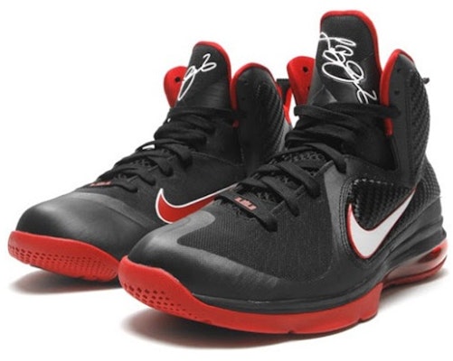 Nike LeBron 9 'Black White Red' 469764-003 Shop Nike LeBron 9 'Black White Red' 469764-003