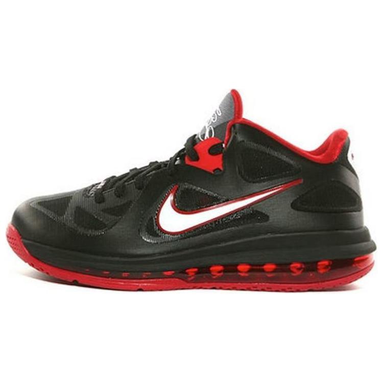 Lookbook Nike LeBron 9 Low 'Bred' Sepatu Basket Hitam Merah 510811-003