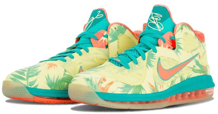 나이키 르브론 9 로우 '옐로우 그린' D09355-300 Lookbook 나이키 르브론 9 로우 '옐로우 그린' D09355-300