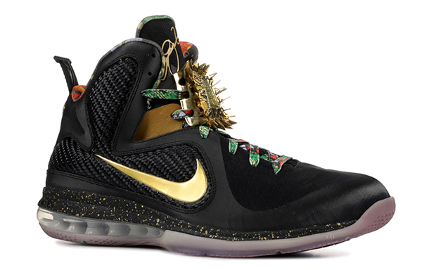 Order 耐吉 LeBron 9 Watch the Throne 黑色實戰籃球鞋