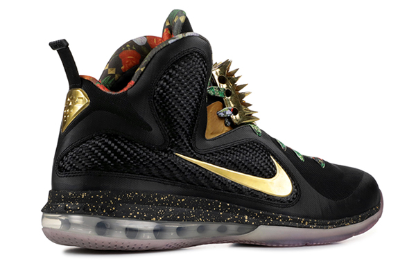Lookbook 耐吉 LeBron 9 Watch the Throne 黑色實戰籃球鞋