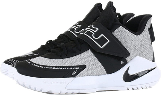 Nike LeBron Ambassador 12 'Black White' BQ5436-005 Lookbook Nike LeBron Ambassador 12 'Black White' BQ5436-005