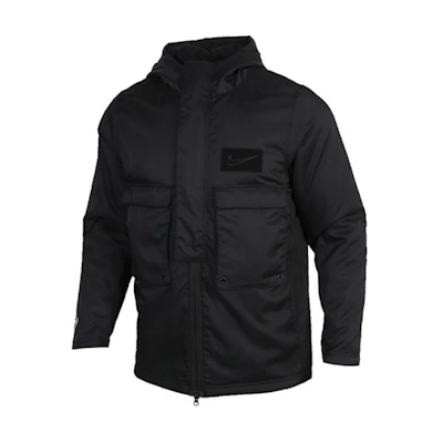Nike Lebron Black Outdoor Multi-Pocket Hooded Jacket CK6772-010