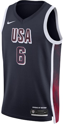 Nike LeBron James Tim USA SS24 Dri-FIT Navy Jersey Basket Training. NN201911308-USA Order Nike LeBron James Tim USA SS24 Dri-FIT Navy Jersey Basket Training. NN201911308-USA